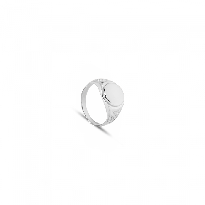 Anillos de plata con grabado clearance